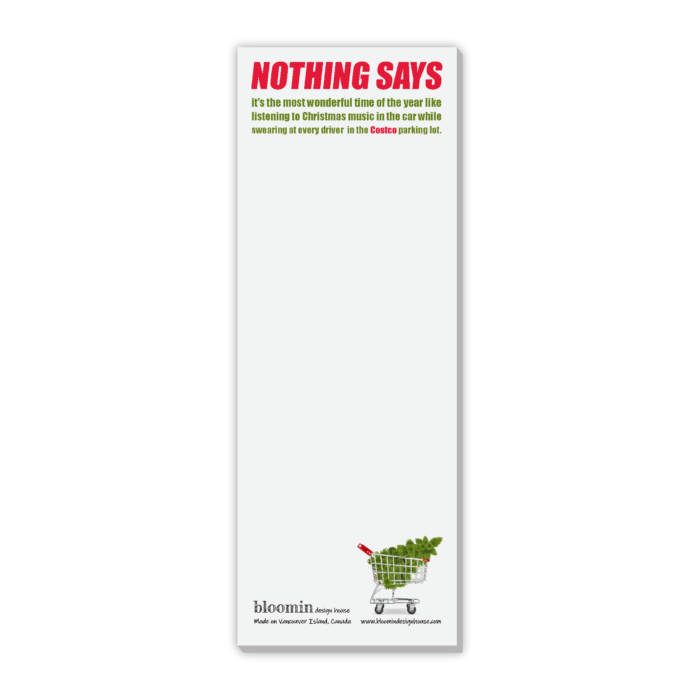 Christmas Notepad
