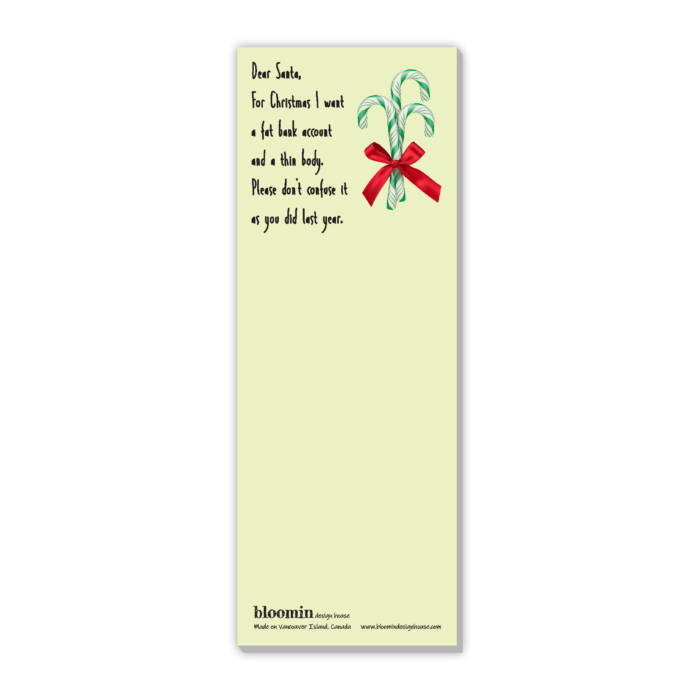 Christmas Notepad
