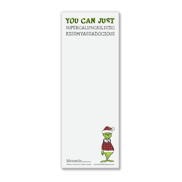Christmas Notepad