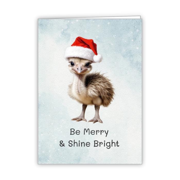 Christmas Greeting Card Tails