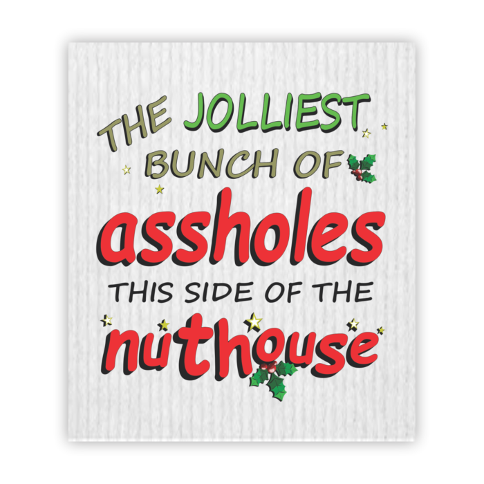 Christmas Swedish Dishcloth
